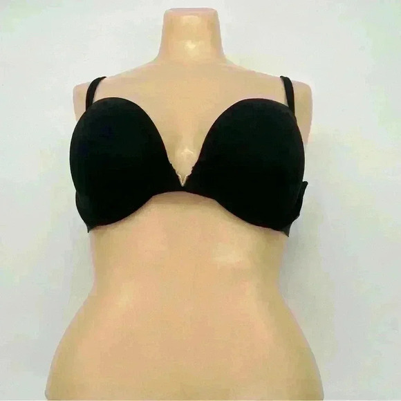 Victoria’s Secret Padded Push Up Bra Black Size 34D - Picture 1 of 10